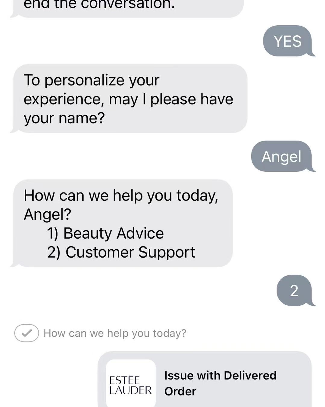 美国雅诗兰黛今年抽风一样，联系他们的客服时而需要梯子，时而不