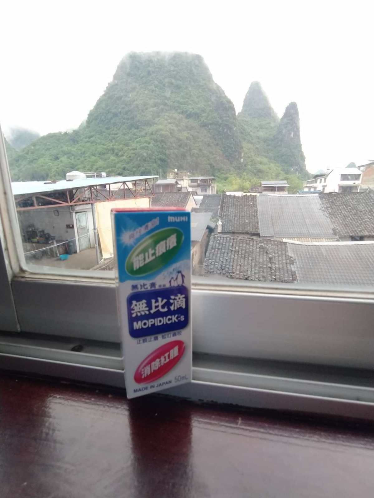 前几天淘宝上面买了无比滴，昨天刚刚收到，今天就跟老公来阳朔旅