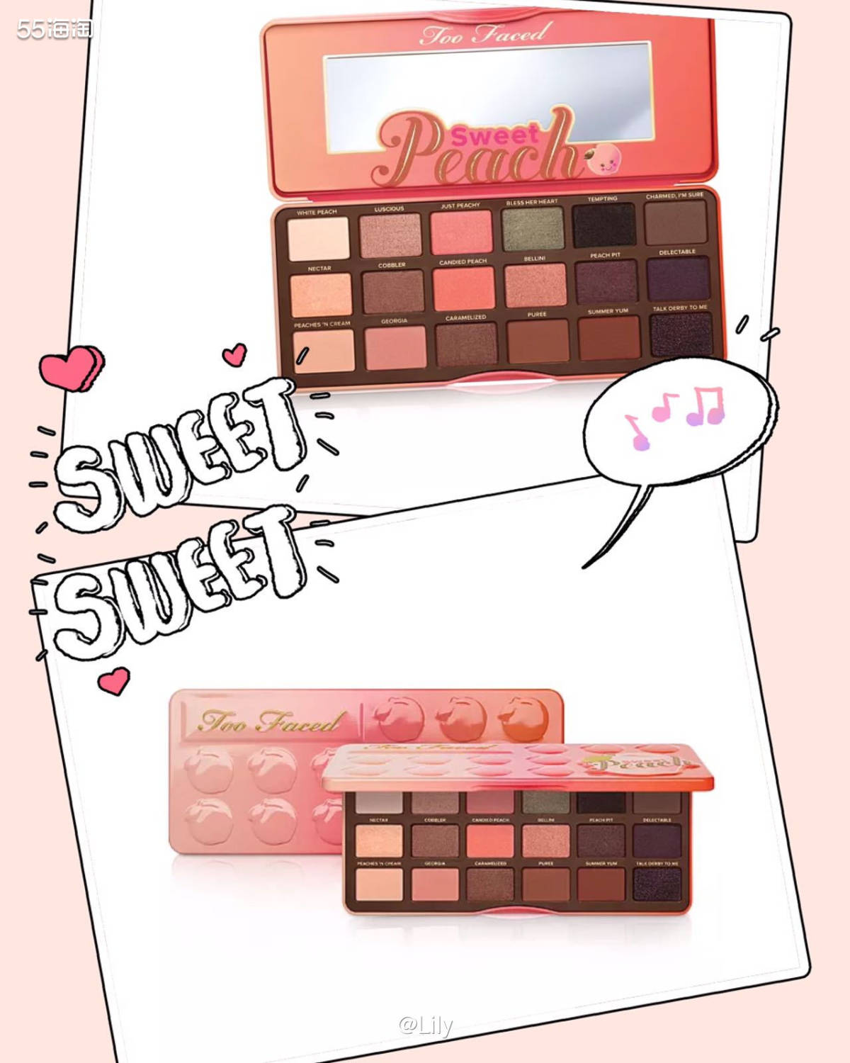 ⏰梅西百货现有Too Faced sweet peach水蜜