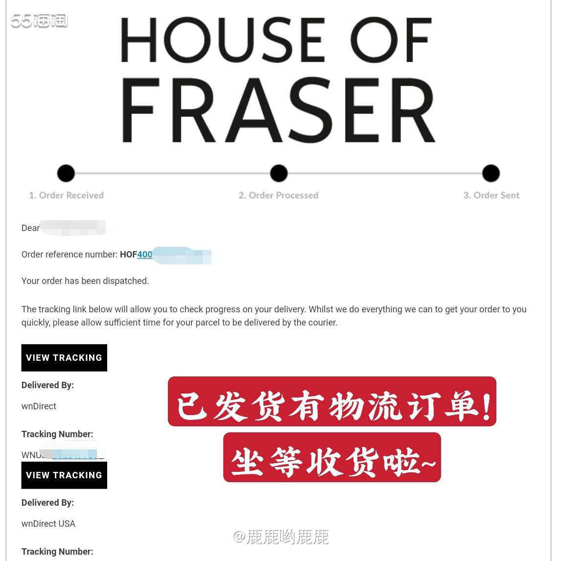 . 🌈 背景： 🛍 House of Fraser 是英