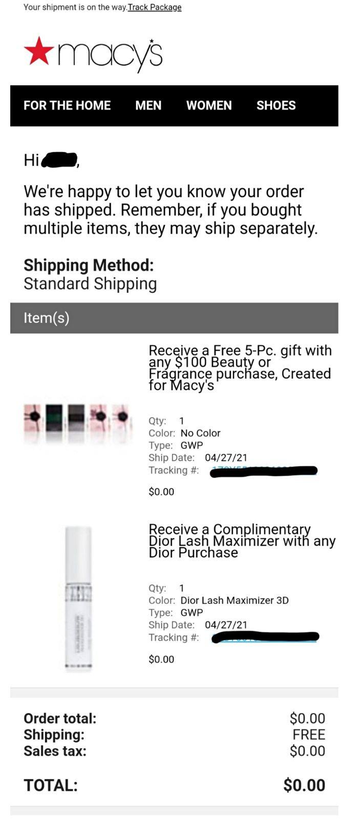 Macy&#039;s梅西母亲节活动，美妆护肤8.5折，入了