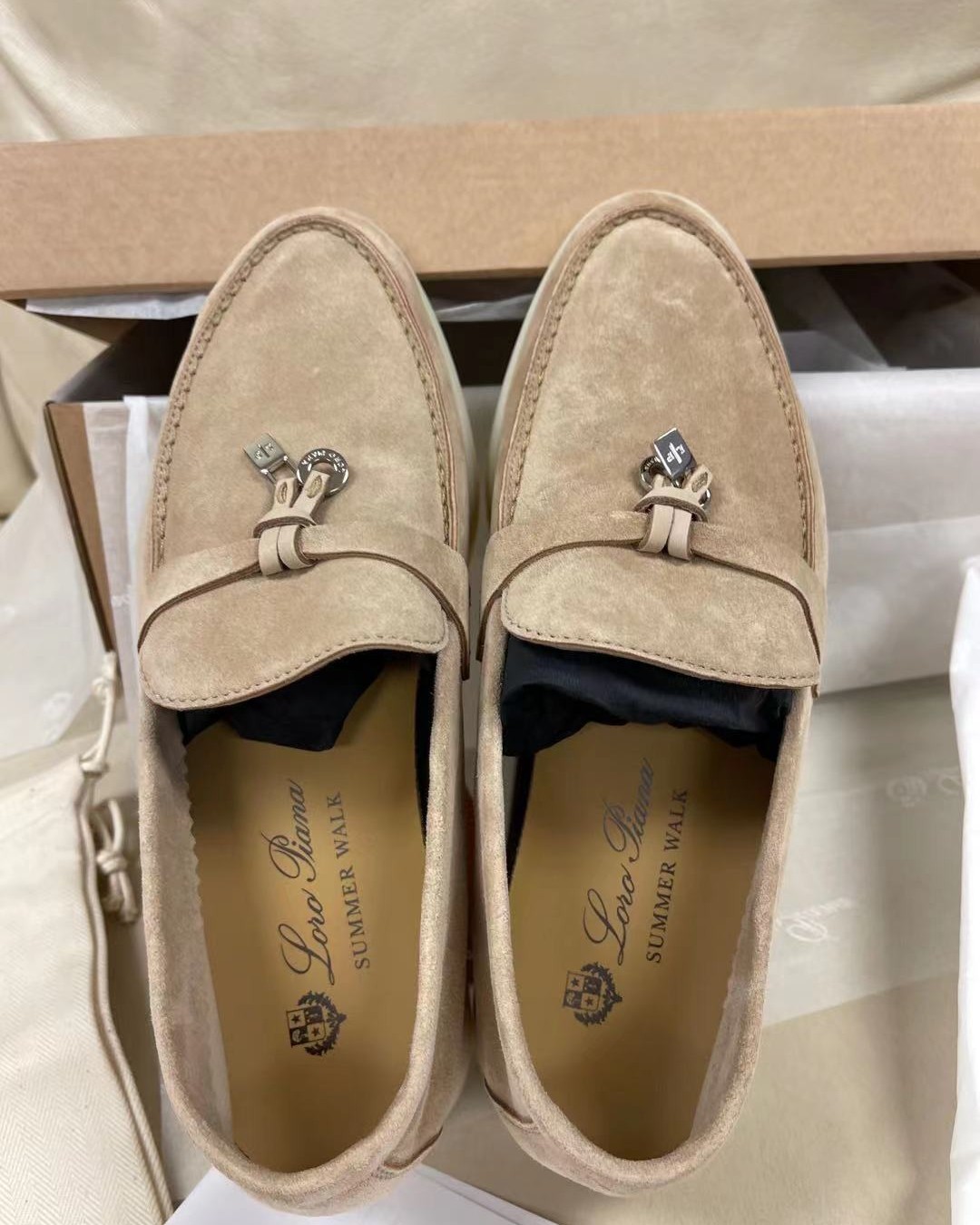 海淘开箱记loropiana乐福鞋