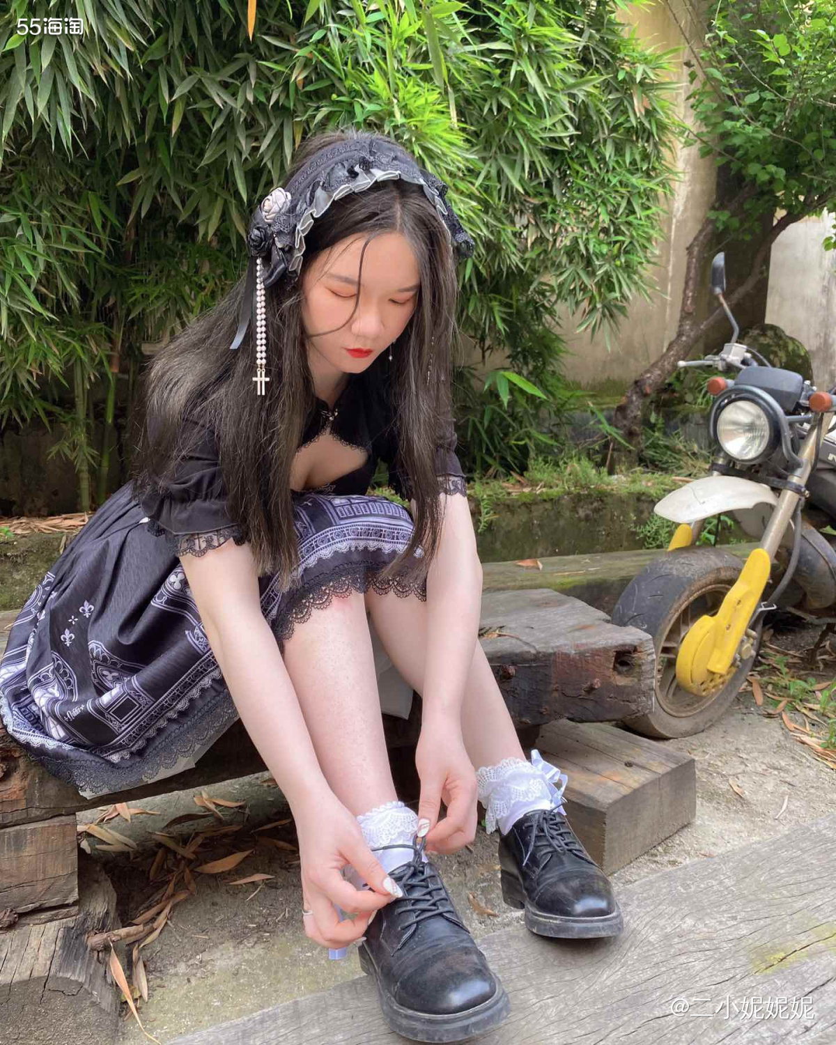 Gothic Lolita初体验，暗黑哥特萝莉太爱了！  还