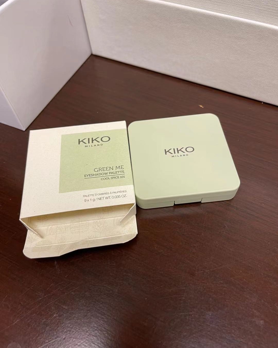 海淘剁手记&kiko眼影盘  Kiko Green me系列