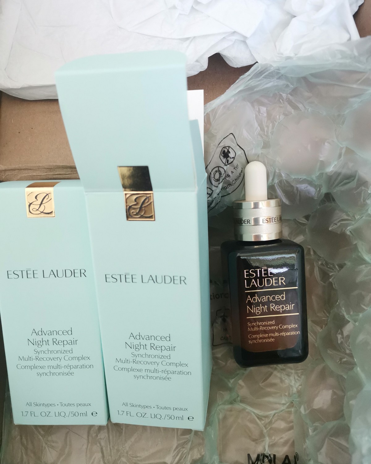 中环无忧线雅诗兰黛小棕瓶买一送一到手啦！ 💰💰购买网站：