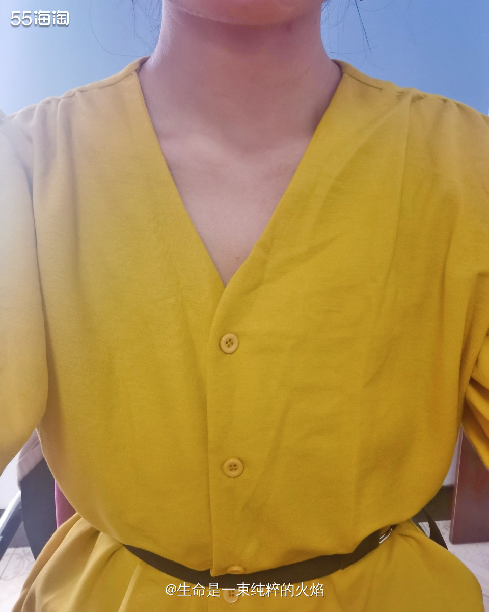 一周穿搭挑战之今天是黄色系的我 今天工作日，温度从20来度突