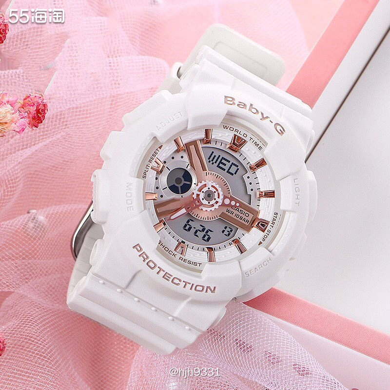 海外购计划buy的手表——CASIO卡西欧baby-g运动手