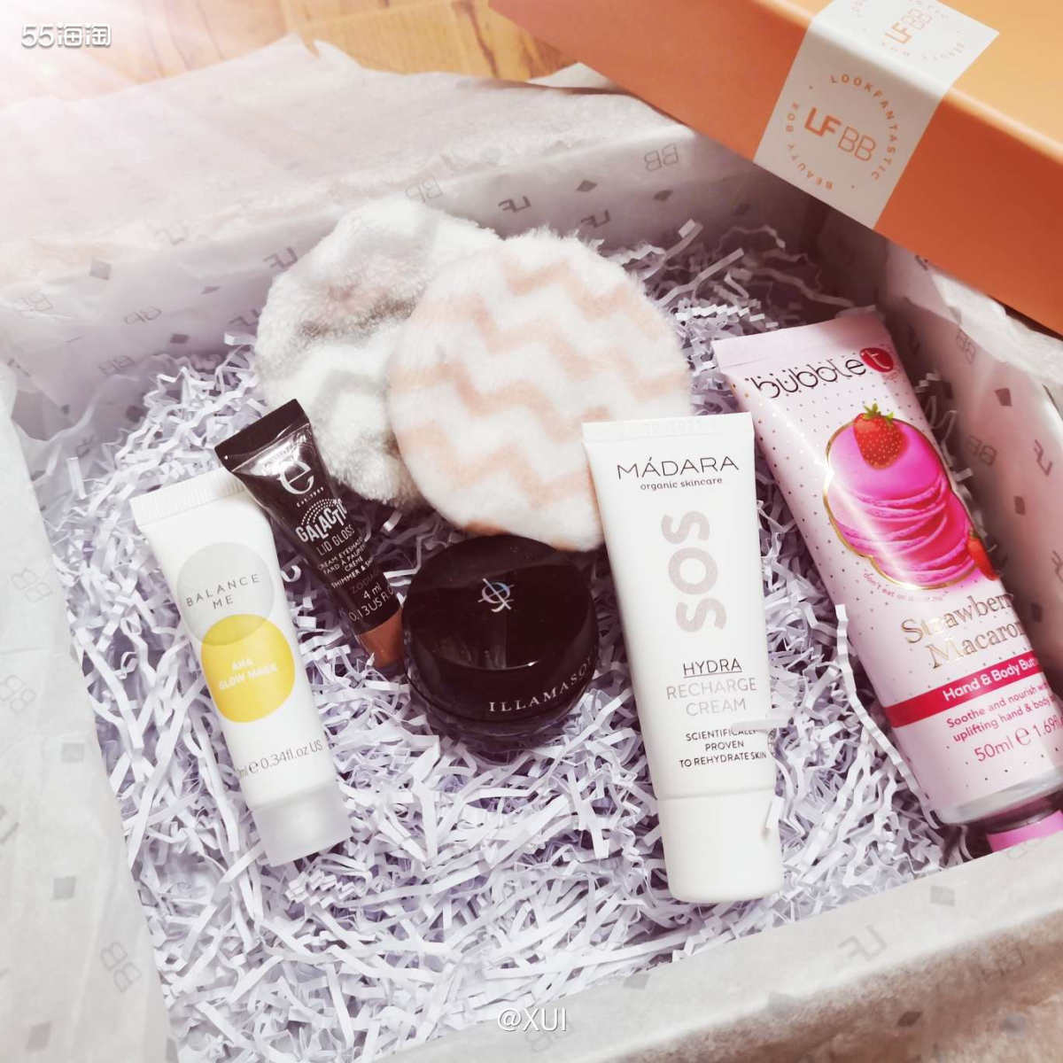 前阵子买的Lookfantastic CN，搞活动买了三个神