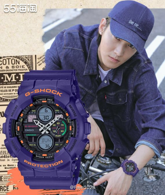 帅哥配帅表：卡西欧复古手表，颜值超赞  虽然不是什么奢侈大牌