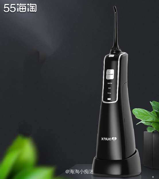 洁碧来自美国，作为冲牙器的发明者，其独特的脉冲高压复合水流能