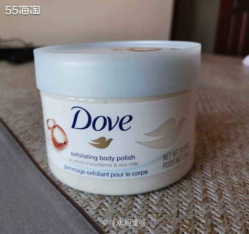 ✨多芬身体磨砂膏可以说是一款超级火爆的磨砂膏了，性价比超高。