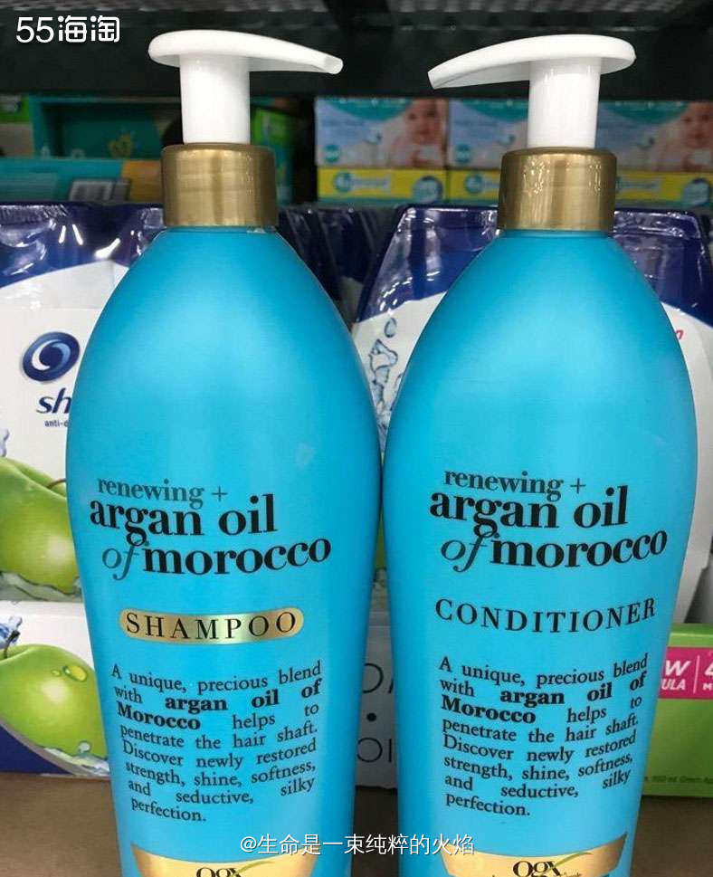 OGX摩洛哥坚果油洗发套装  让你的秀发更强韧     ❤️