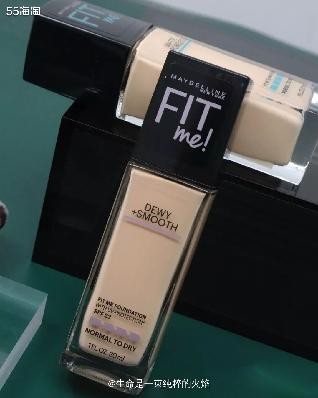 平价粉底液物美宝莲 Fit Me 哑光粉底液   ❤️我一直