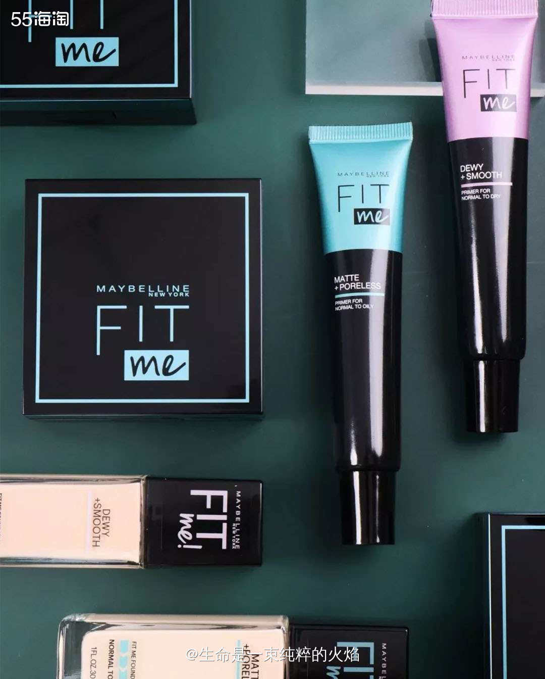 平价粉底液物美宝莲 Fit Me 哑光粉底液   ❤️我一直