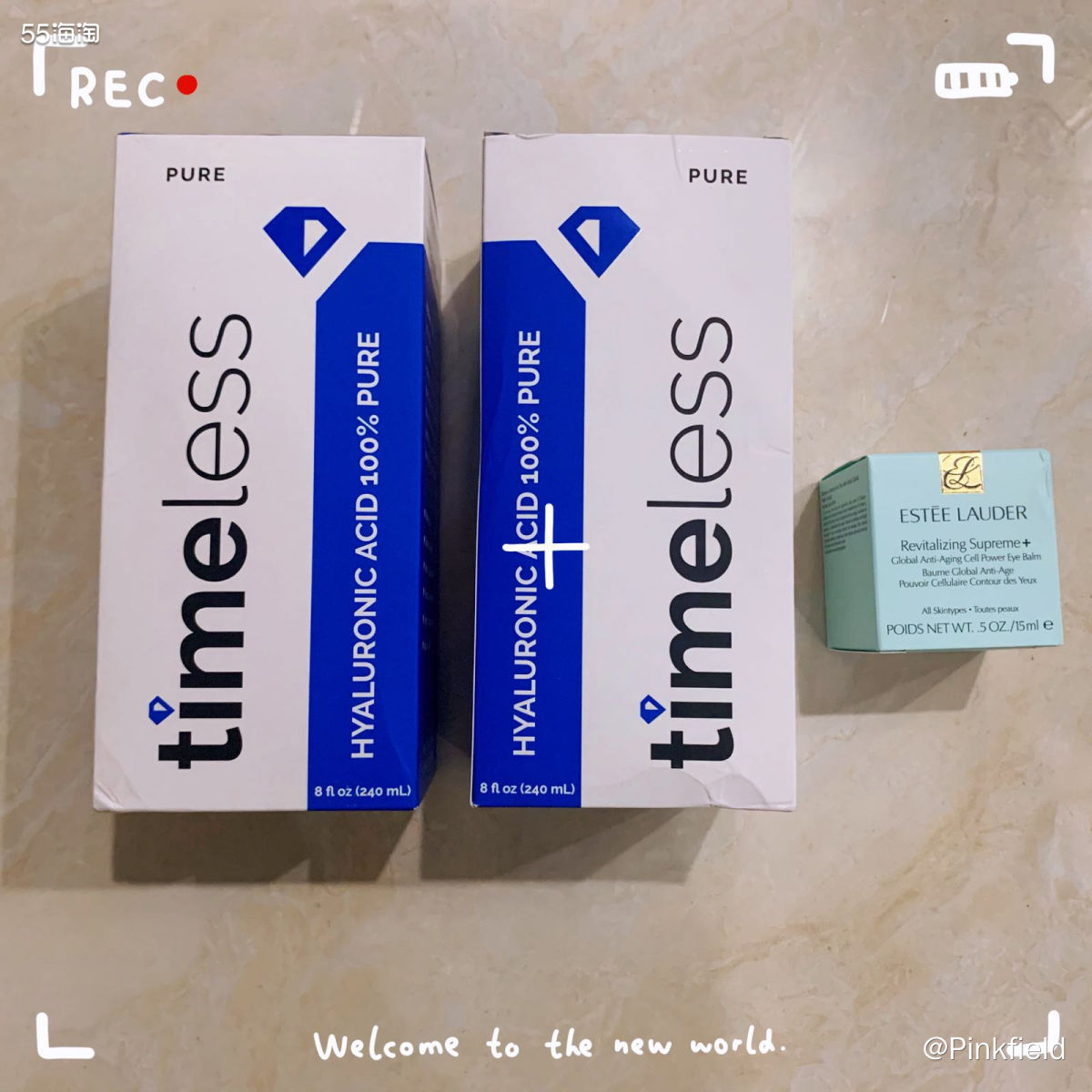 💗 之前好物**时分享过Timeless玻尿酸原液，因为好