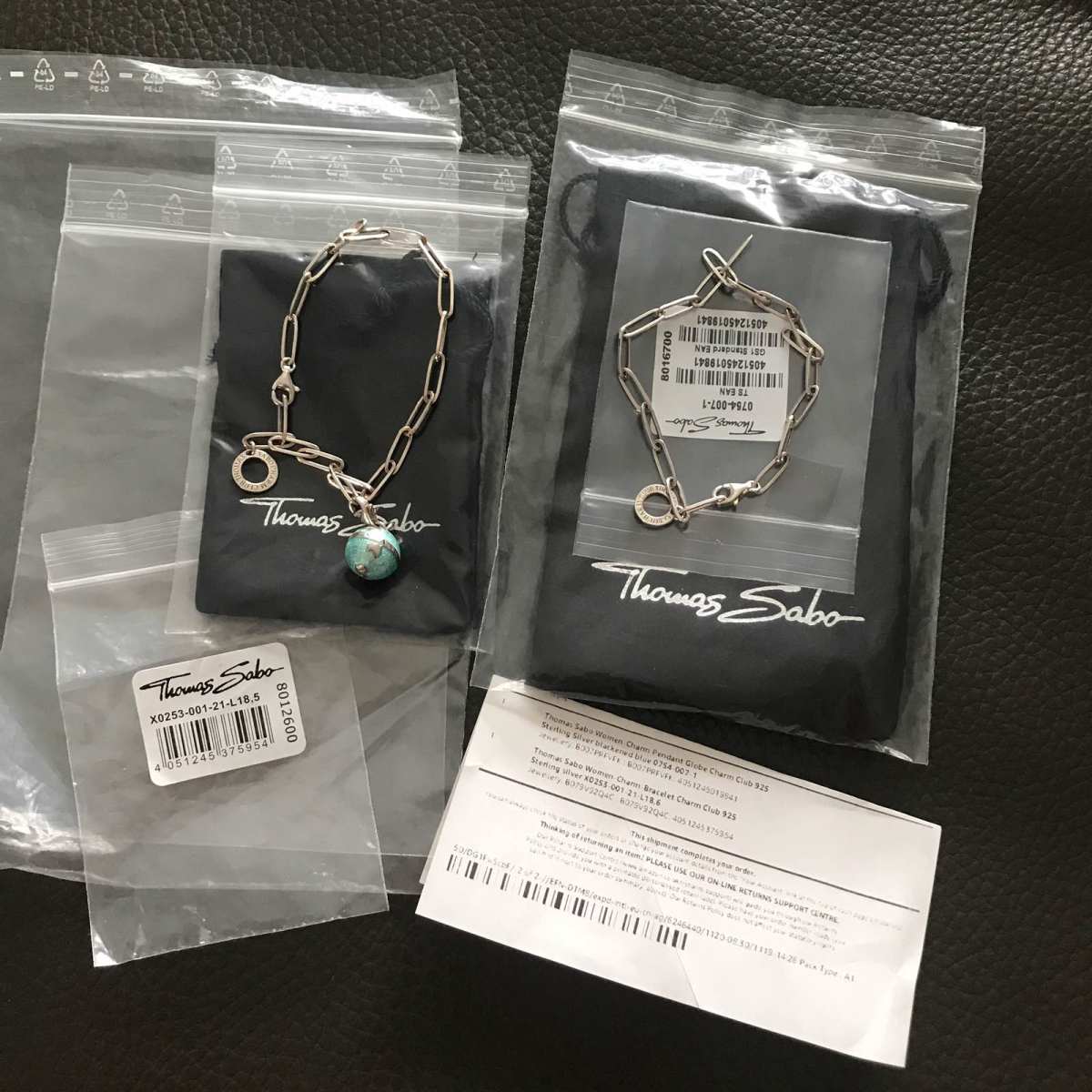 手链：Thomas sabo (采购途径：55海淘转亚马逊)