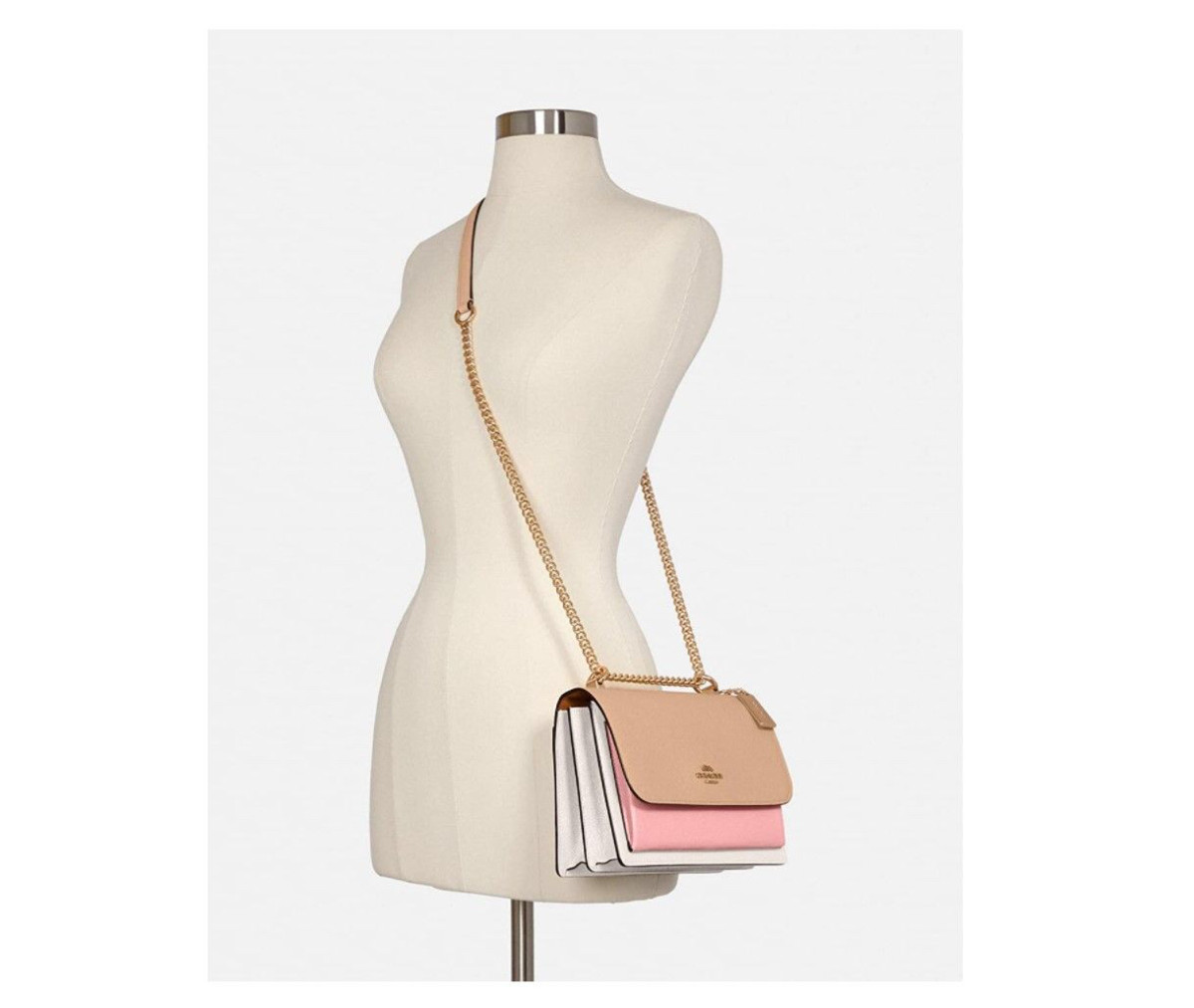 ☘️**物品：Coach 蔻驰女式Klare斜挎包拼色和十字