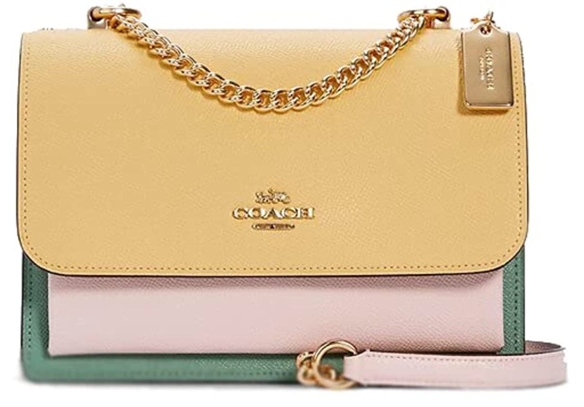 ☘️**物品：Coach 蔻驰女式Klare斜挎包拼色和十字