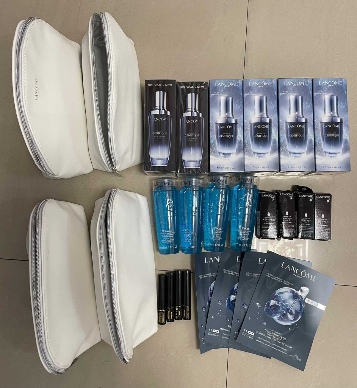 #海淘开箱记#德国🇩🇪LF的兰蔻小黑瓶套装终于到齐了  