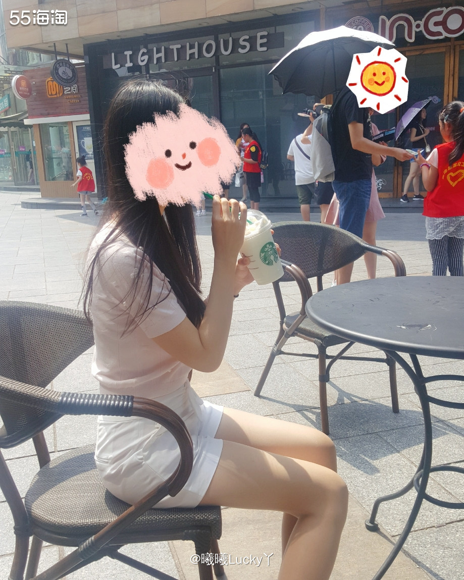 一周穿搭打卡✔浅色系短袖短裤装  ♛夏天来了，本身就很炎热。