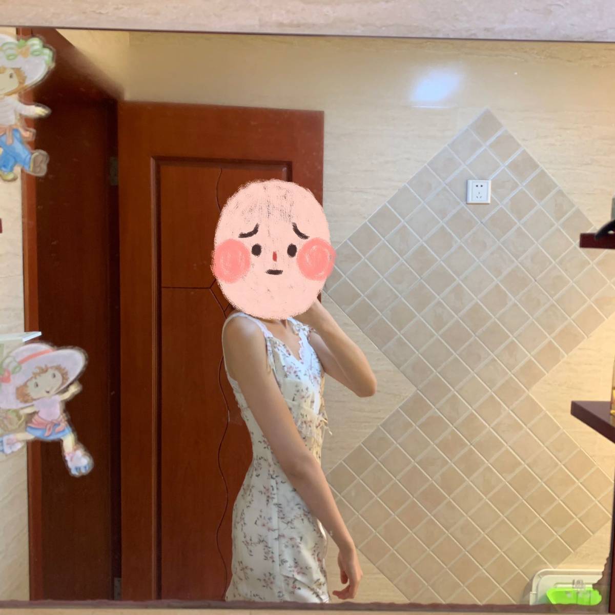 跟那条小碎花裙一起入的 有些些不大适合我 本就贫瘠的🐻在这