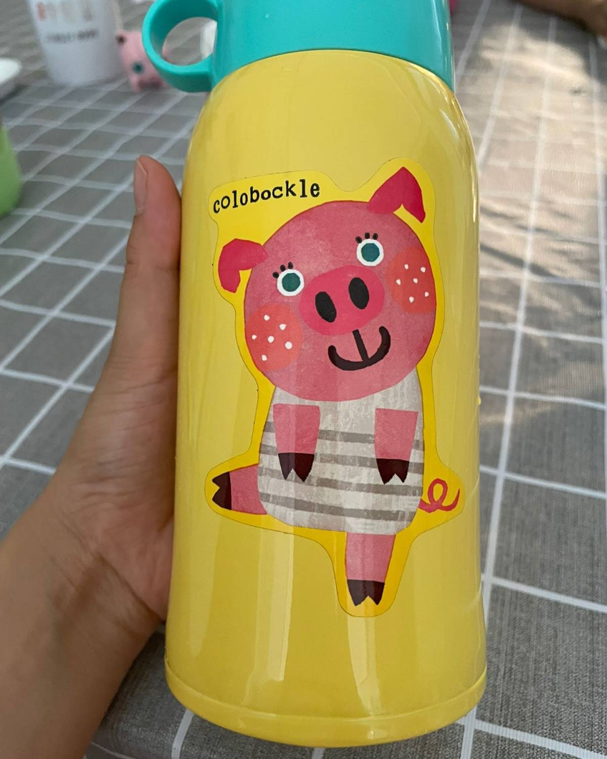 ✅看看我家充满岁月痕迹的儿童水杯，利用率极高，颜值也很符合小