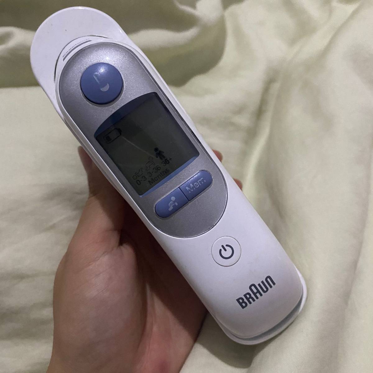 ⚠️由于其专业的准确性，Braun ThermoScan耳温