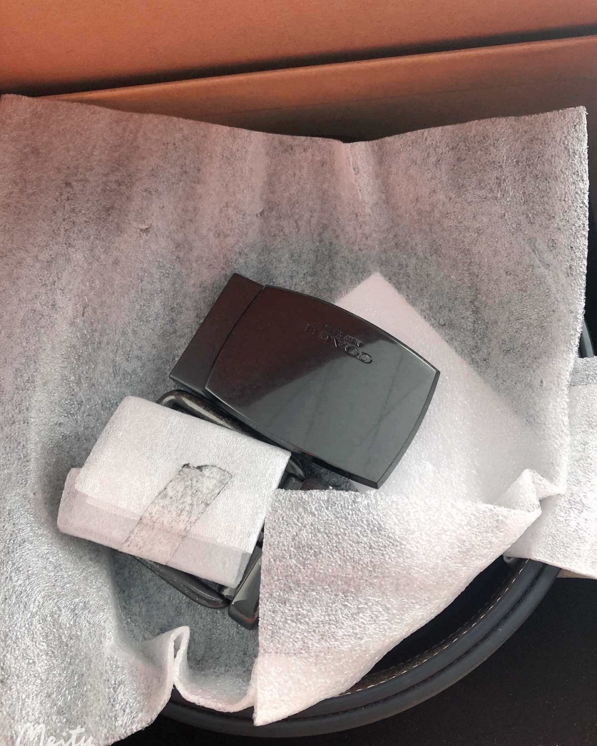 海淘好物分享 送爸爸 男友最佳礼物🎁 蔻驰皮带 （经典款）