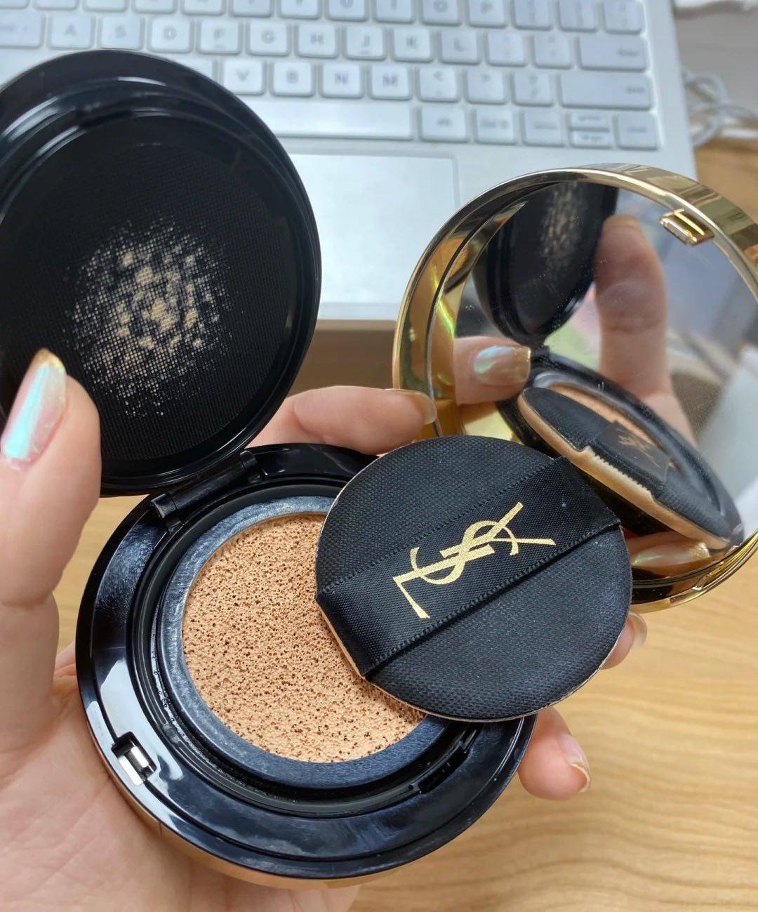 作为YSL家的死忠粉，他们家的气垫我真的不知道用空了多少个！