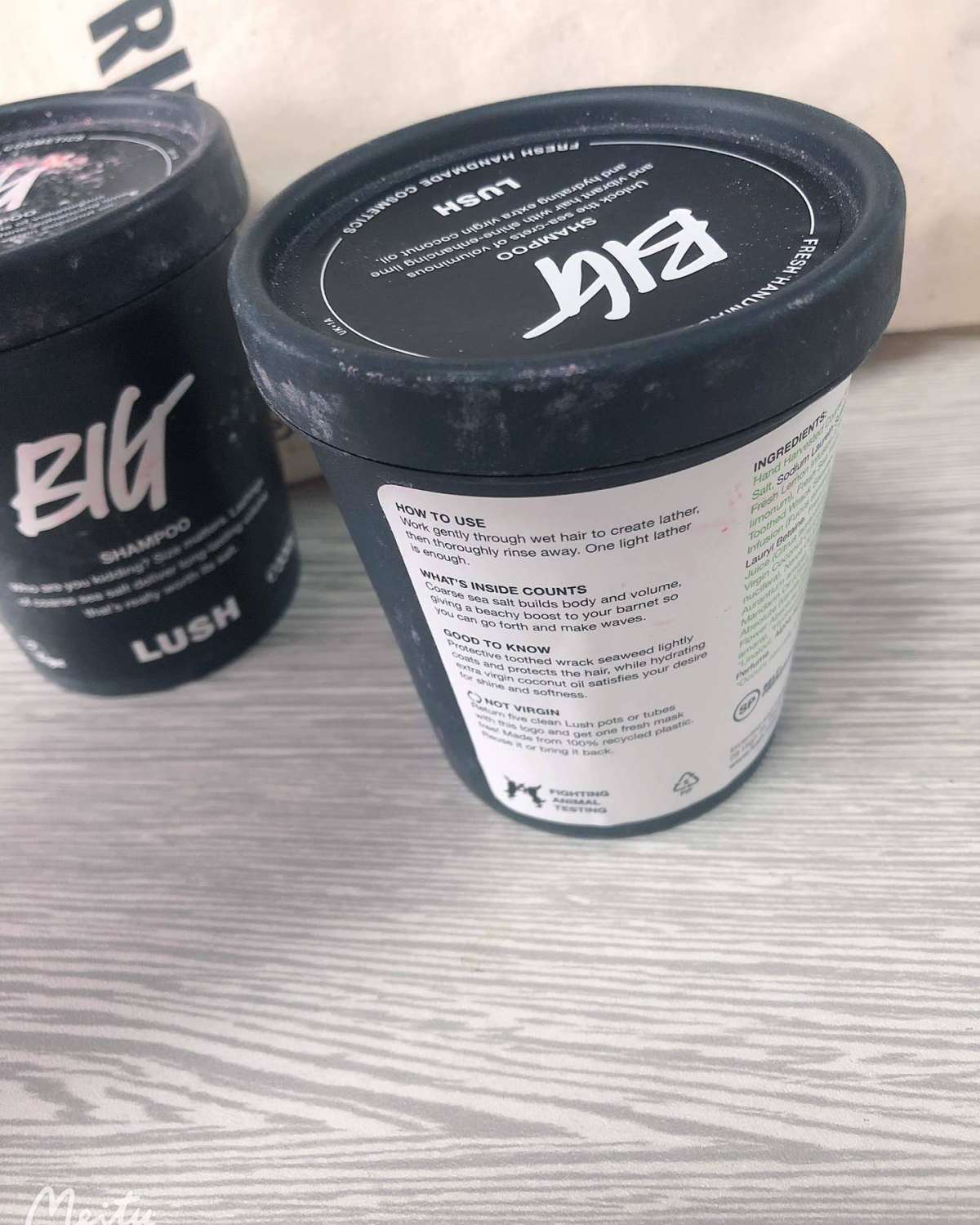 LUSH big 丰盈洗发膏🌈🌈 油头救星  🇬🇧 