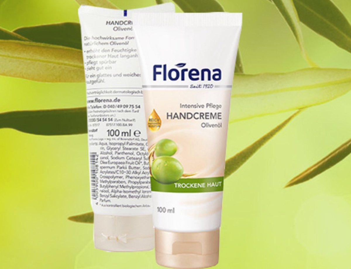 ✅物品：Florena 护手霜橄榄油纯素 Florena是拜