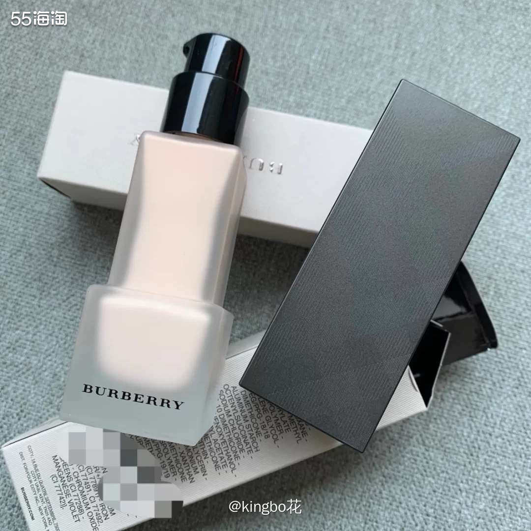 🔴Burberry哑光粉底，叠加bug价！羊绒质感很轻薄 