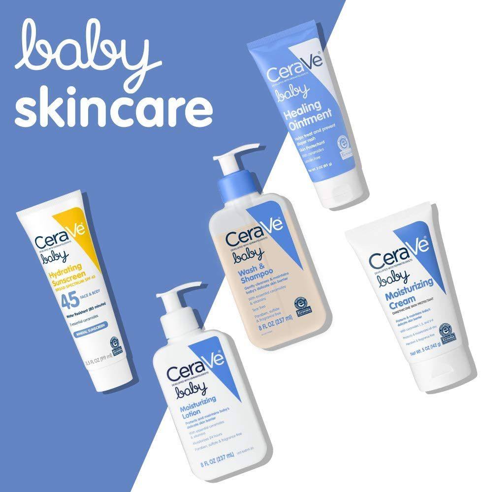 ✅CeraVe 是背景的护肤品牌，许多的美国都这个牌子给皮肤