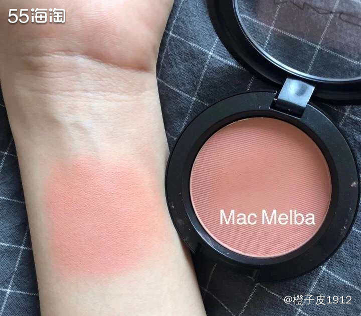 运通卡省钱计划之Mac melba 腮红，奶油杏仁色超显嫩，