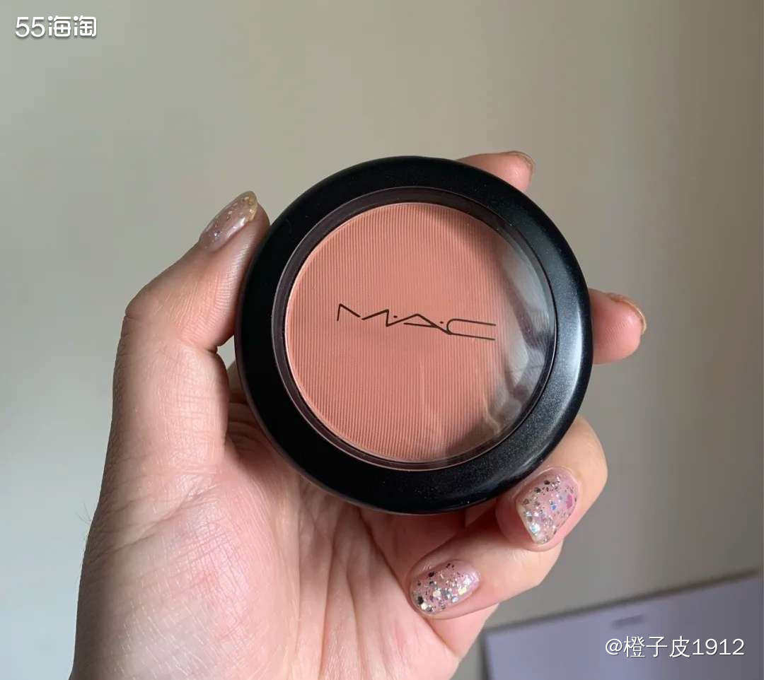 运通卡省钱计划之Mac melba 腮红，奶油杏仁色超显嫩，