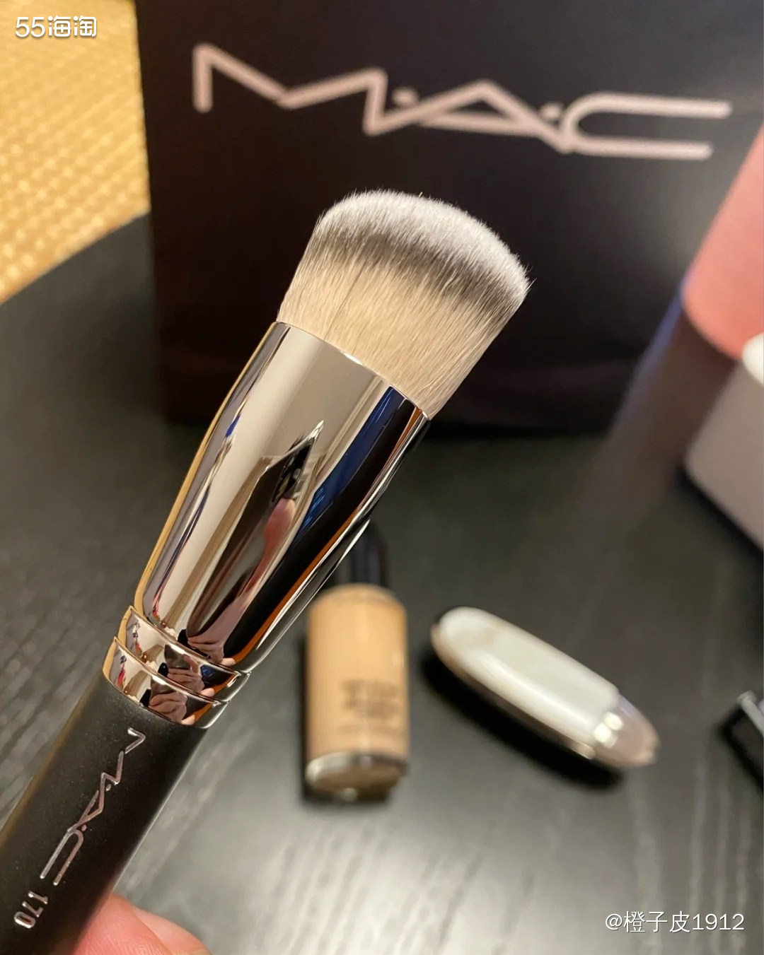 运通卡好物种草~Mac 170粉底刷-打造完美底妆的秘密武器