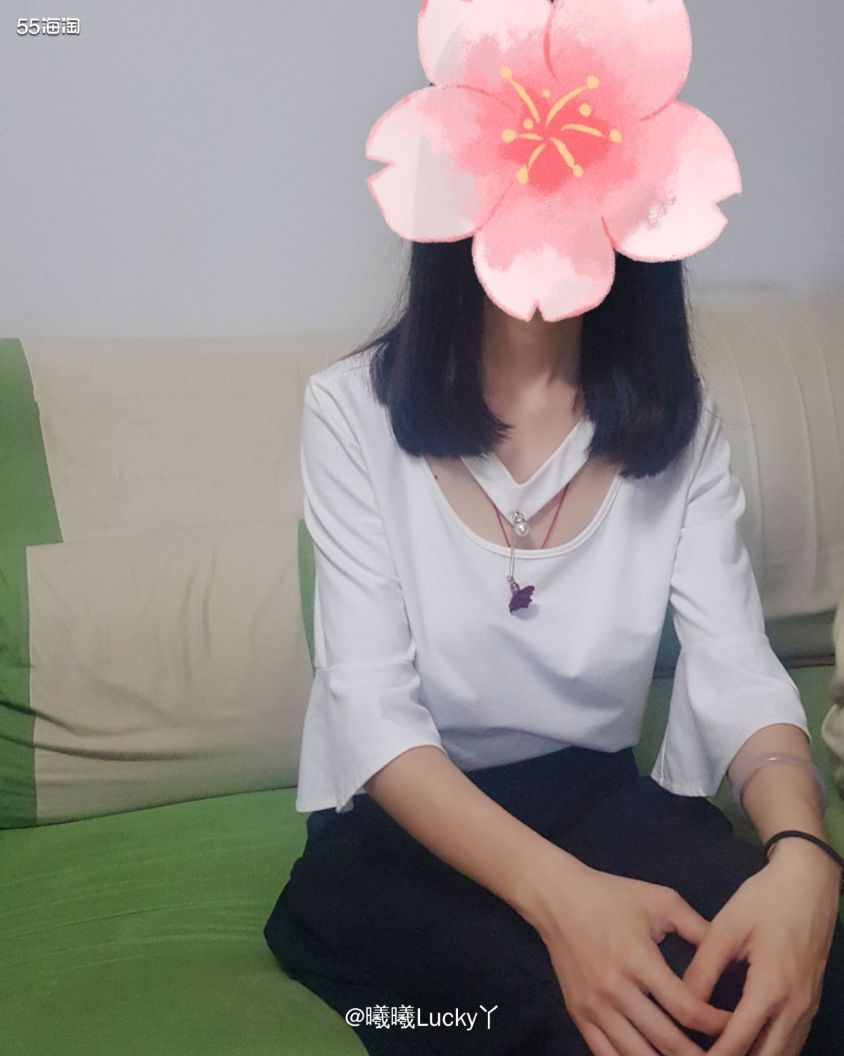 一周穿搭打卡✔白色上衣+阔腿裤装  ♛今天分享的是端庄一些的