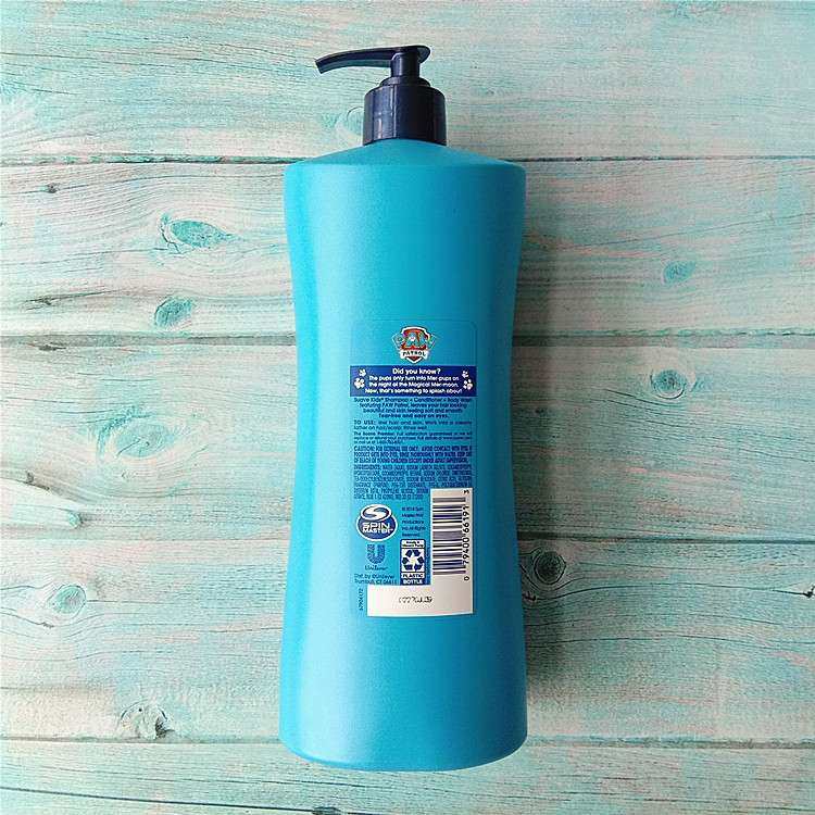 ✅Suave 儿童洗发露、护发素、沐浴露3合1，该配方能够清