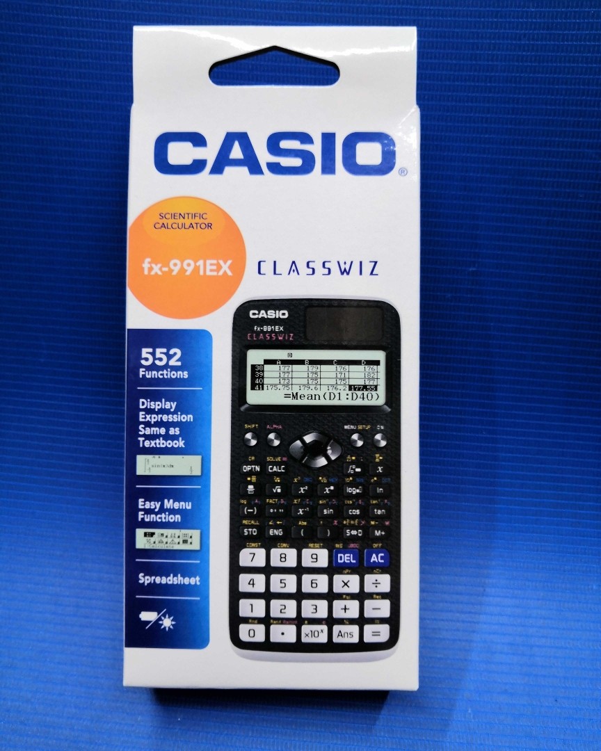 ✅Casio 卡西欧 科学计算器fx-991EX 这款新型高