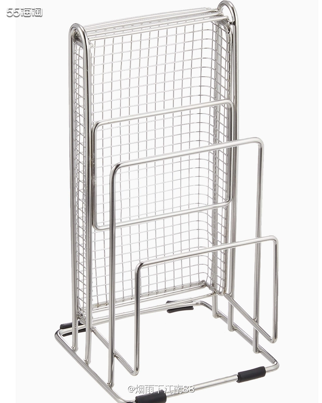 PEARL LIFE 日本珍珠生活不锈钢收纳架，砧板刀架厨房