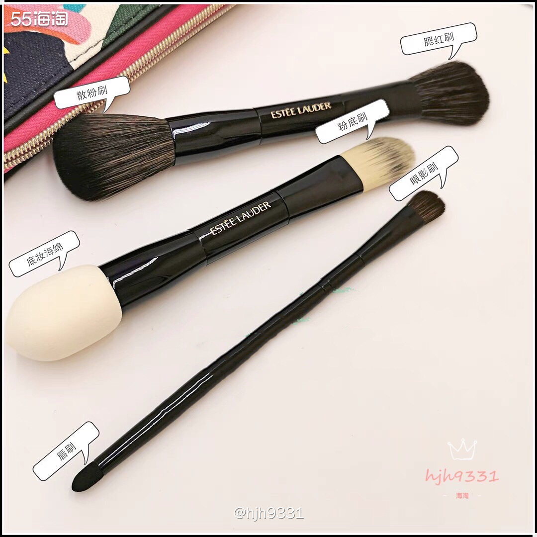 雅诗兰黛居然还有化妆刷套装？  ✨我是第一次见，可能我平时不