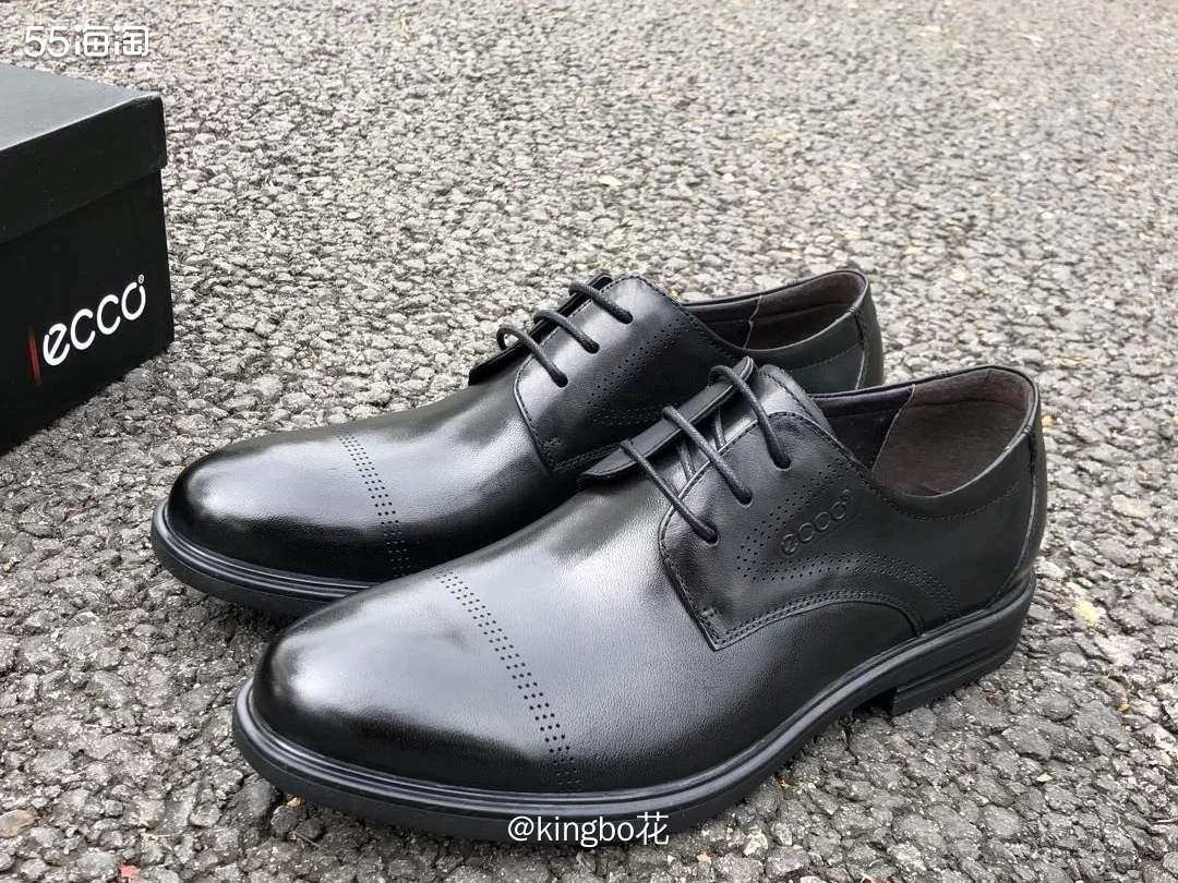 ▶️海外购必buy，好价收ECCO爱步牛津布皮鞋，防水透气又