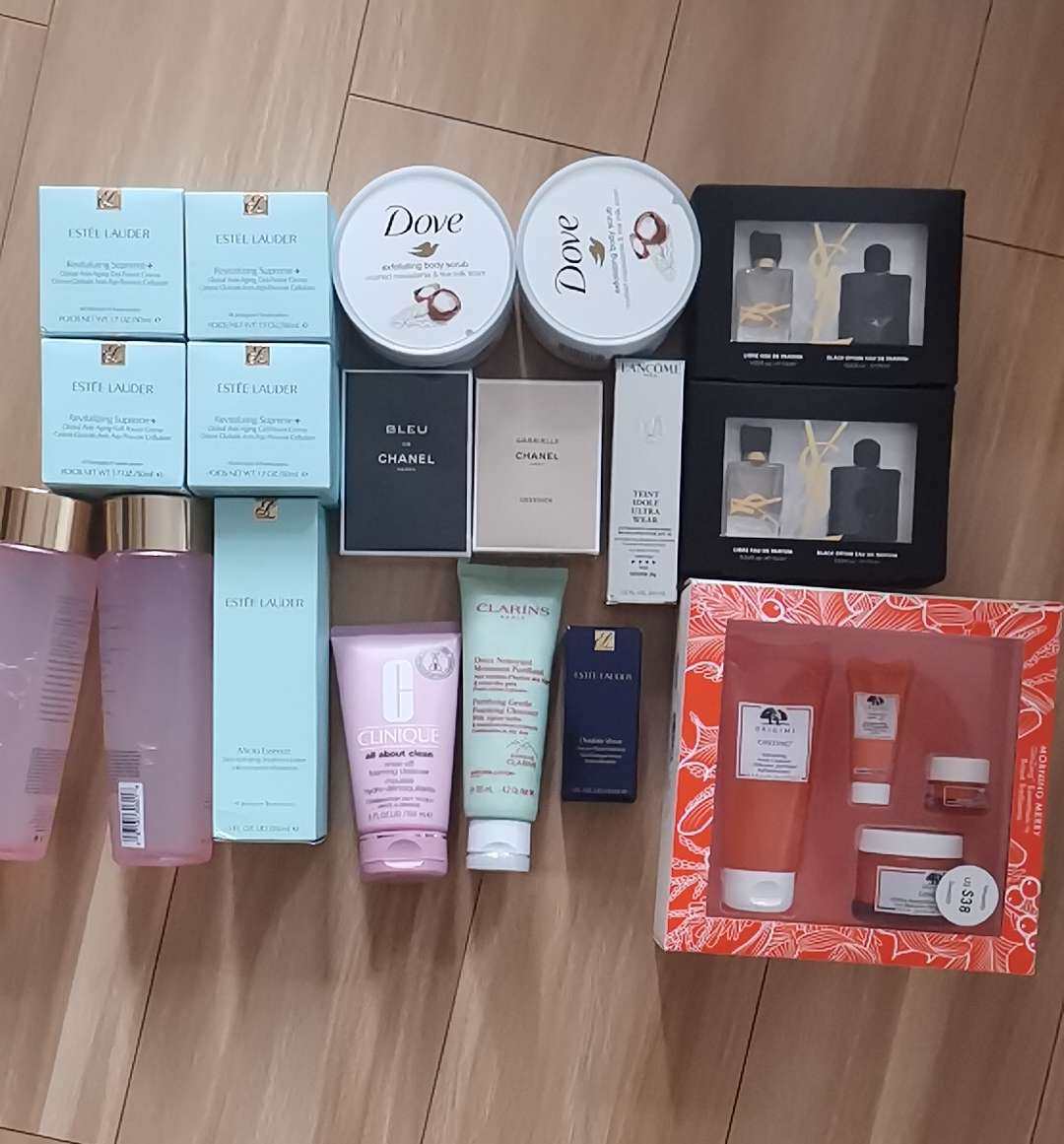 50ml智妍面霜  410 400ml粉水   220 15