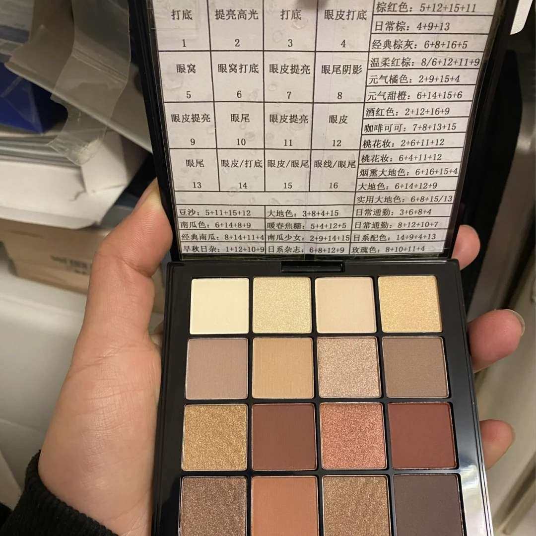 NYX 专业彩妆眼影盘，Pressed Pigments,，
