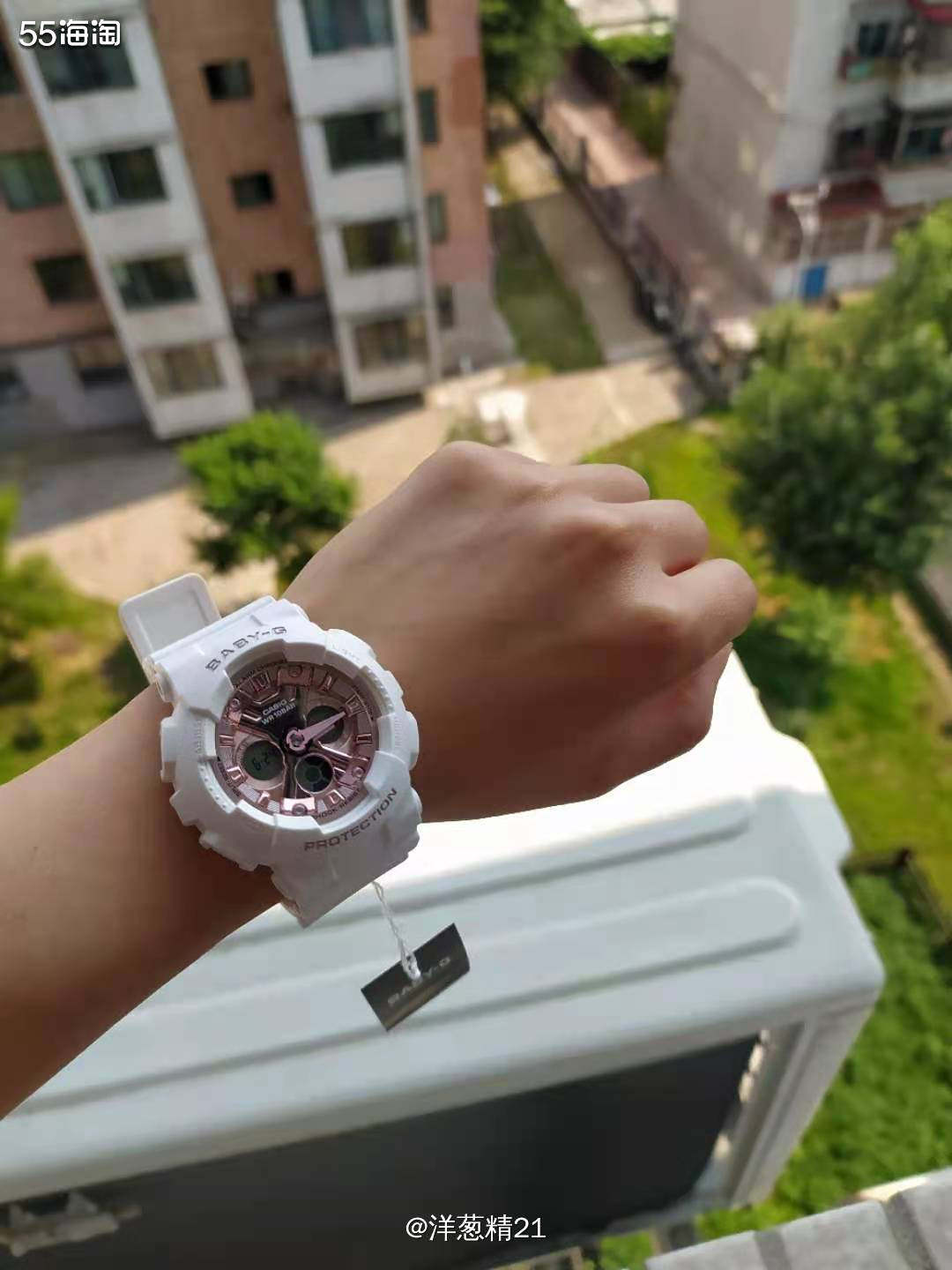 穿搭打卡！  心心念念的卡西欧baby-g,终于买到了心水的