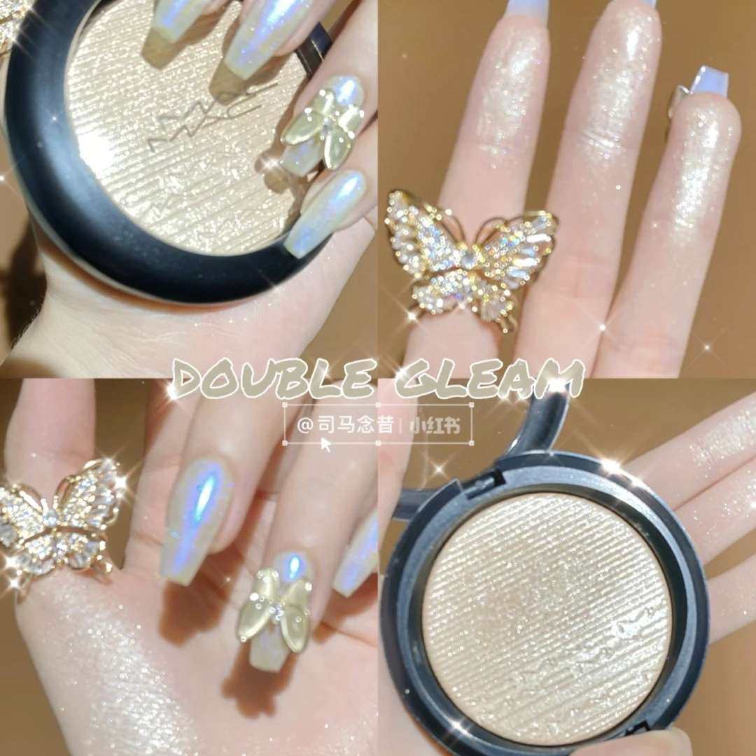 自从用了MAC家的生姜高光之后，才意识到妆容的灵就是高光呀，