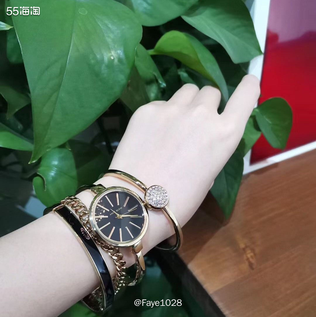AK手表手镯套装，实物超赞物有所值～～  6月海外购的战利品