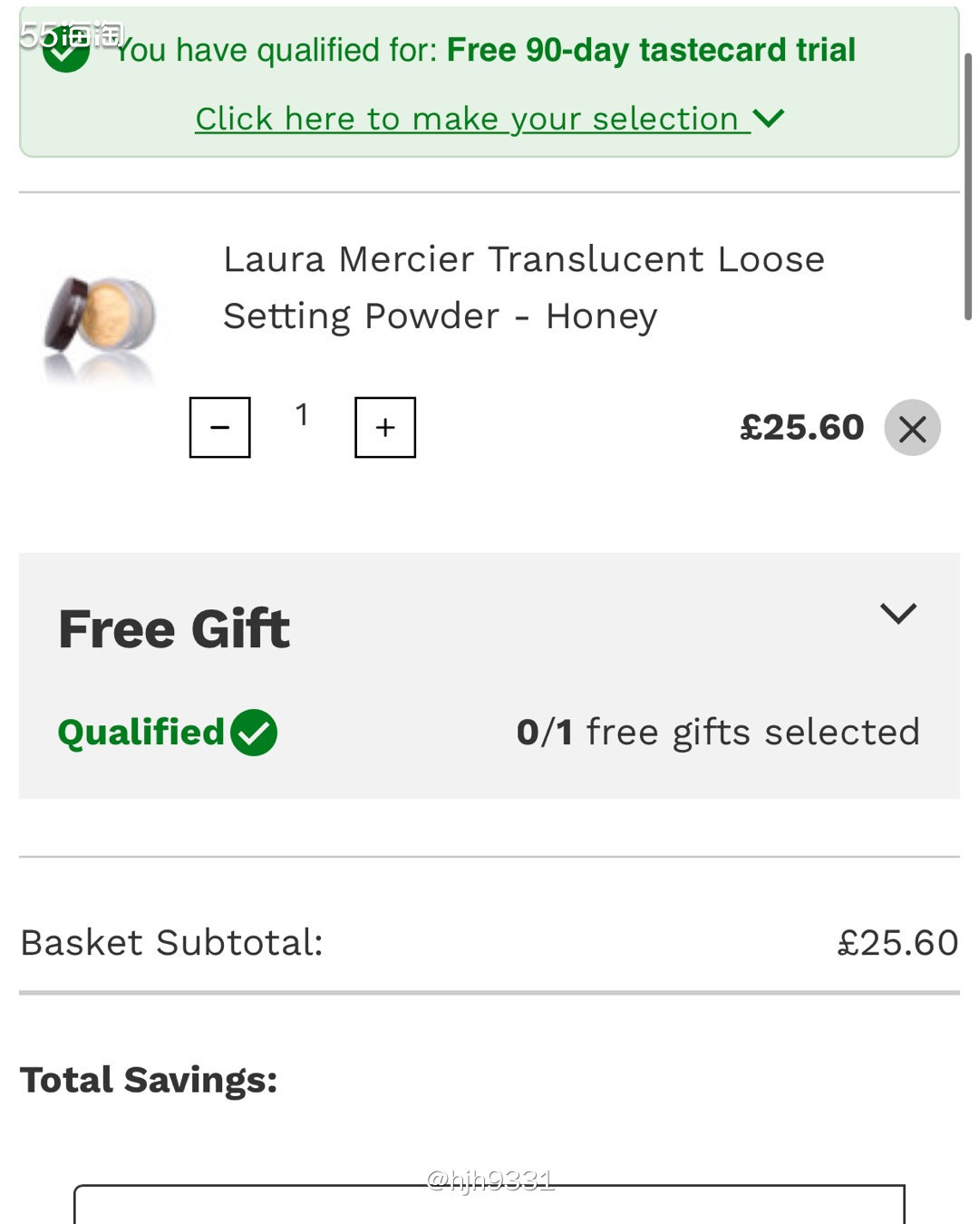 购买网站：Lookfantastic  种草物品：罗拉散粉2