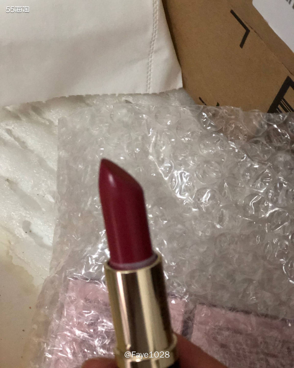简装口红自用真的香～～3.5g一点都不输正装  雅诗兰黛礼包
