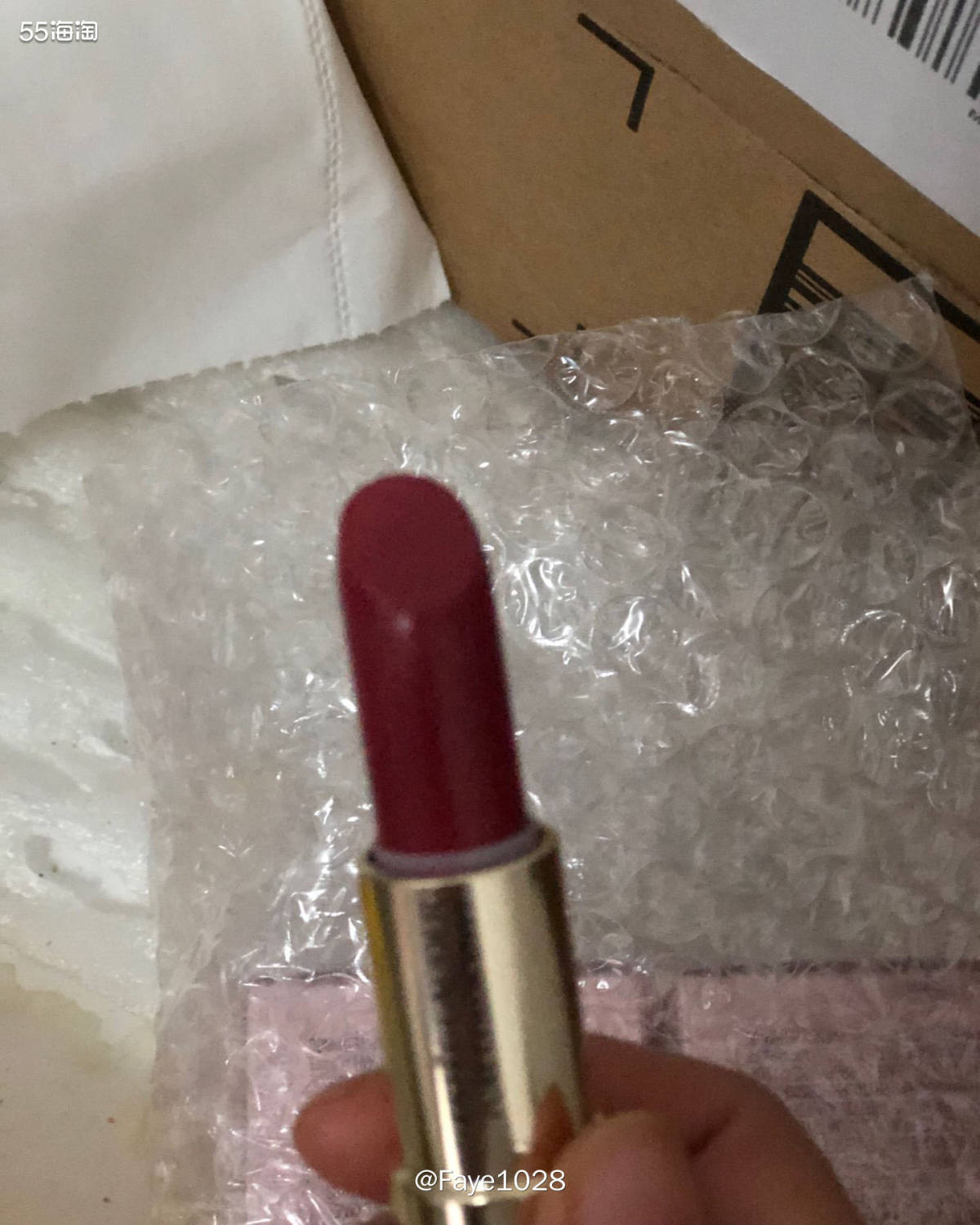 简装口红自用真的香～～3.5g一点都不输正装  雅诗兰黛礼包
